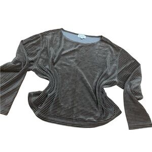 Striped Brown Women's Blouse